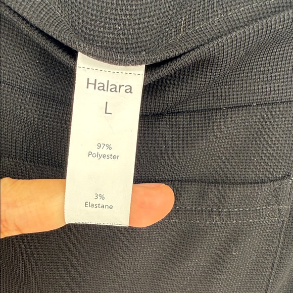 Halara Pockets Waffle Casual Overalls size L - Picture 8 of 9